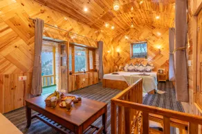 Cloud Bed & Hot Tub Retreat in Jibhi Pine Forest - Image 4