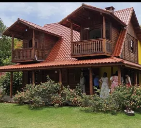 Chalet with Fireplace in Atibaia and Sunset View - Image 3