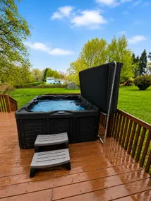 Hot Tub • Game Room • 5BR • Suburb near Everything - Image 3
