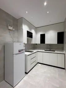Apartment with one bedroom, living room, and kitchen, featuring a stylish and modern design and self check-in - Image 4