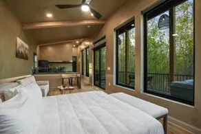 New! Hot Tub | Limewash Walls | Lux Couples Cabin - Image 5