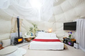 INN TO ONE Dome & Trailer, Entire Building Rental, 400 m² Garden, Sauna, Jacuzzi, Calligrapher, Unique Bamboo Grove Villa - Image 2