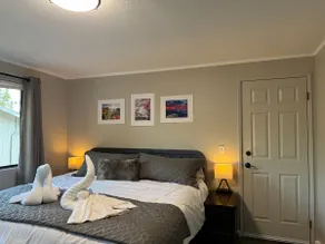 Private Master Suite w King Bed, Patio, Coffee Bar - Image 4