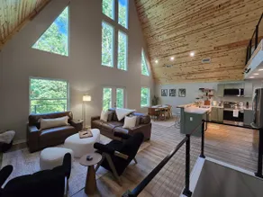 Peaceful Modern A-Frame w/ Hot Tub + Game Loft - Image 2