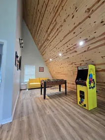 Peaceful Modern A-Frame w/ Hot Tub + Game Loft - Image 4