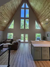 Peaceful Modern A-Frame Near Lake Catherine - Image 2