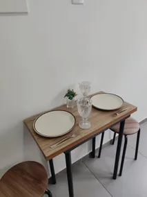 Fully equipped studio with A/C Great location - Image 4