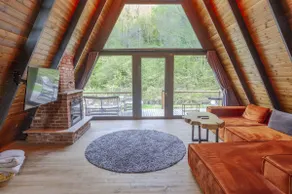 Bungalow with Fireplace by the Stream - Image 2