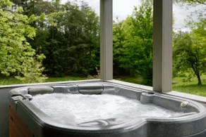 Frog Hollow Cabin & Bunk Room: Hot Tub | Fire Pit - Image 2