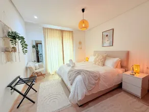 Boho chic 1BR Eagle Hills Dar essalam - Pool & Gym - Image 4