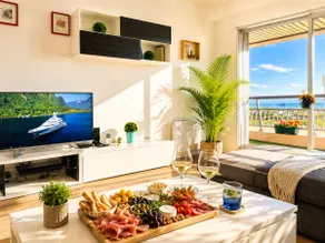 *L'Horizon Bleu* Balcony with Sea and Dragon View - Image 2