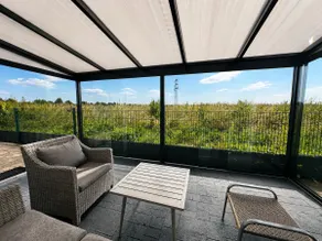 Sunroom & field view | Parking | Near Cologne - Image 2