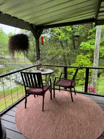 Secluded A-Frame Retreat on Private Pond - Image 4