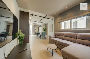 Seafront 1BR penthouse opposite the beach w/WIFI - Image 2
