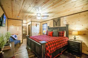 Hillbilly Hideout | Hot Tub, Stone Fireplace & - Image 4