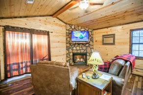 Hillbilly Hideout | Hot Tub, Stone Fireplace & - Image 3