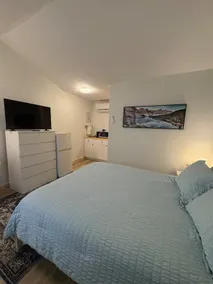 Room 3 | Queen Suite with Kitchenette Near Fergus - Image 3