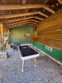 Log Cabin Hot Tub & Game Room w Pool Table Pets OK - Image 4