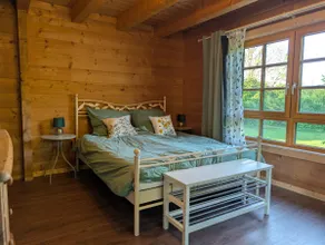 Apartment Aus'm Garten in a wooden log house near Aachen - Image 5