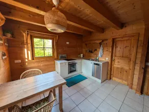 Apartment Aus'm Garten in a wooden log house near Aachen - Image 3