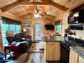 Lake James Cabin | Screened Porch+Boat/Swim Access - Image 3