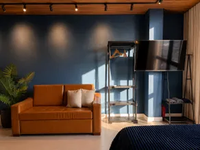 Sophisticated studio with full kitchen - Image 2