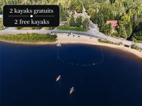 Le Procrastineux, private hot tub and beach, kayaks - Image 4