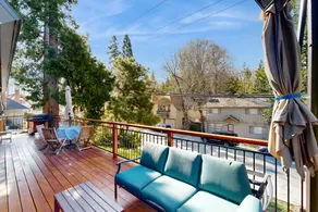 Mountain-view 2BR with fireplace & outdoor space - Image 2