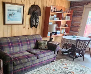 Hilltop Log Cabin near Ausable River with She Shed - Image 4
