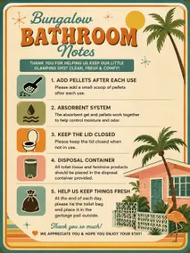 Retro Poolside Glamping Bungalow - Image 5