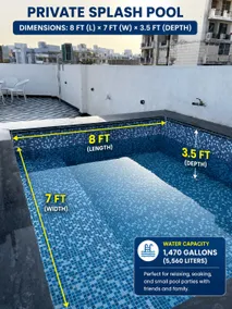 Chilled Summer Pool Party Stay ,Private Pool - Image 2