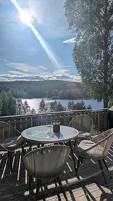 Idyllic forest cabin with beautiful views. - Image 2