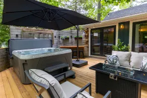 Treehouse Cabin by the Beach w/ Hot Tub - Image 3