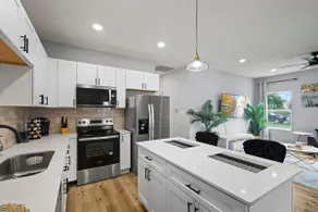 Modern 4BR Home - Kitchen and Soaking Tub - South Indy - Image 3