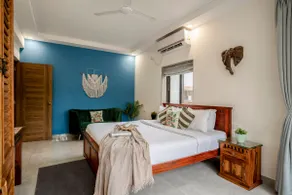 Tropical Designer 2BHK w/ Pool •10 Min to Candolim - Image 3