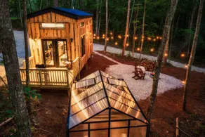 Secluded Luxury Glamping Cabin | 10 Acres in Woods - Image 5