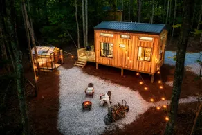 Secluded Luxury Glamping Cabin | 10 Acres in Woods - Image 2
