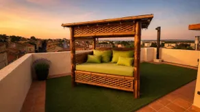 La Suite Suspendue · Private rooftop · Castle view - Image 4