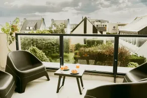 3-person apartment, private parking, near Thalasso - Image 2