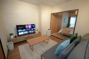 5 min Sta｜32㎡ 2K Apt｜5pax｜Kitchen｜Wi-Fi - Image 4