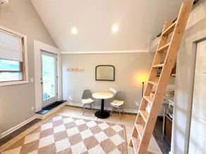 Bright modern private apartment with deck - Image 4