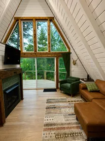 Riverfront A-Frame Retreat Ski | Fish | Float| ORV - Image 3