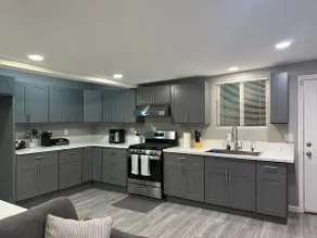 Modern 2BR Retreat | Workspace | Full Kitchen - Image 5