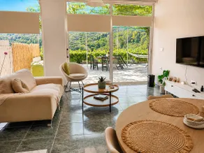 Earth & Home | 100m2 Panoramic Terrace in Samos - Image 2