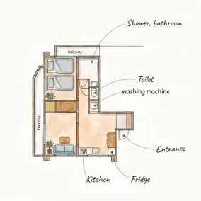 Hinata Green Room｜2 bedrooms for up to 5 people / Family camp with children / Free parking / 11 minutes by airport shuttle - Image 5