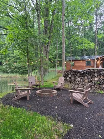 Pond View @ Water View Cabins, Firepit, Near Elk - Image 2