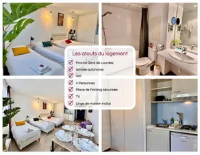 Comfortable and practical accommodation in Lourdes - Image 2