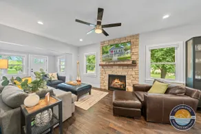 Walk to Lake & Downtown · 3BR Home Sleeps 8 - Image 3