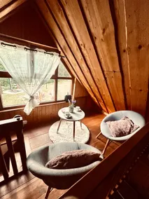Forest cabin in a secluded location | Fire pit, barbecue area - Image 5