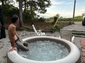 Exceptional log house overlooking Mt. Fuji / Free BBQ with a sauna roof / Extra large theater / Pets allowed / Maximum 10 people / Atami Izu Golf - Image 2